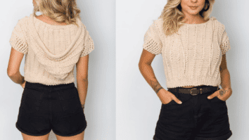 Cropped creme
