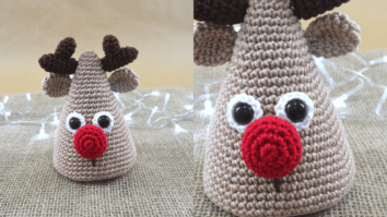 Amigurumi rena de natal em crochê: Passo a passo da receita