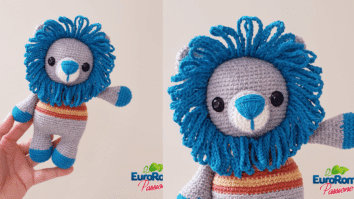 Amigurumi de Leão em Crochê para Criança: Passo a passo da receitinha
