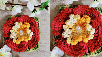 Aprenda a fazer uma flor em crochê: Passo a passo completo