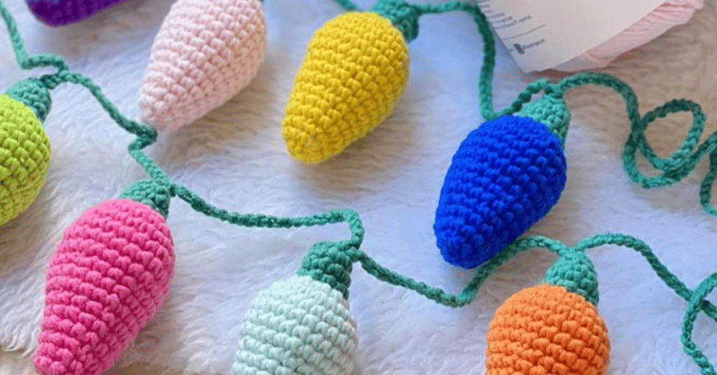 Amigurumi Varal de Luzes em Crochê: Passo a passo da receitinha