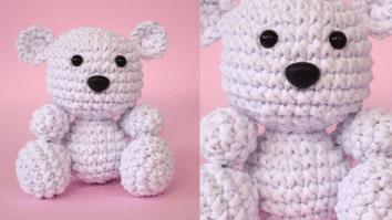 Amigurumi Urso Polar em Crochê: Passo a passo da receitinha