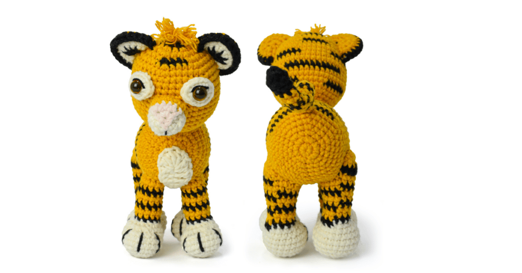 Amigurumi de Tigre em Crochê: Passo a passo da receitinha