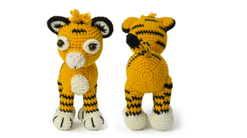 Amigurumi de Tigre em Crochê: Passo a passo da receitinha