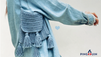 Bolsa de crochê fácil ECO JEANS: Ideal para o dia dia!