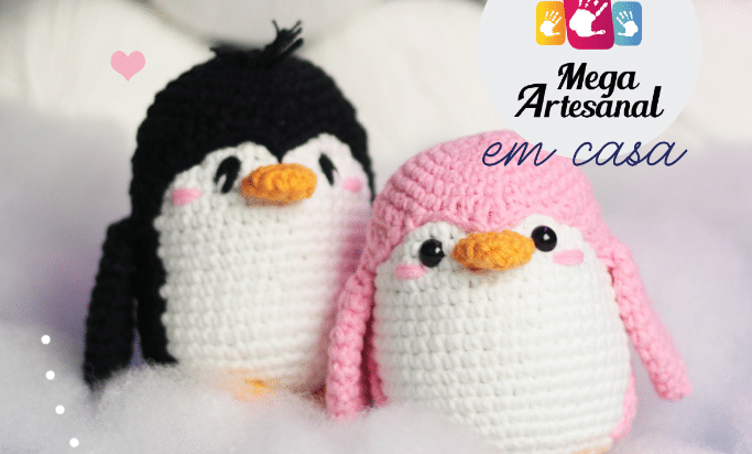 Pinguim Amigurumi com BALLOON AMIGO