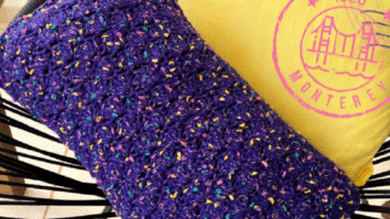 Capa para almofada de crochê: Perfeita para decoração!