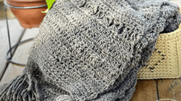 Manta em crochê peruano: uma opção super quentinha para você!