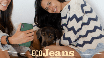 Blusa Chevron feita com o fio Eco Jeans! Receita de tricô