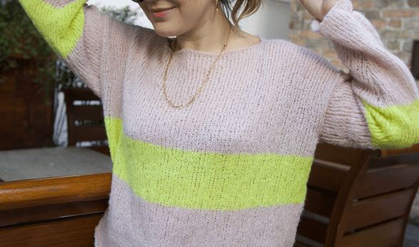 Blusa de tricô Kammy – Moda com MOHAIR