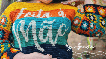 Suéter de crochê feito à mão – Você precisa fazer esse desafio!