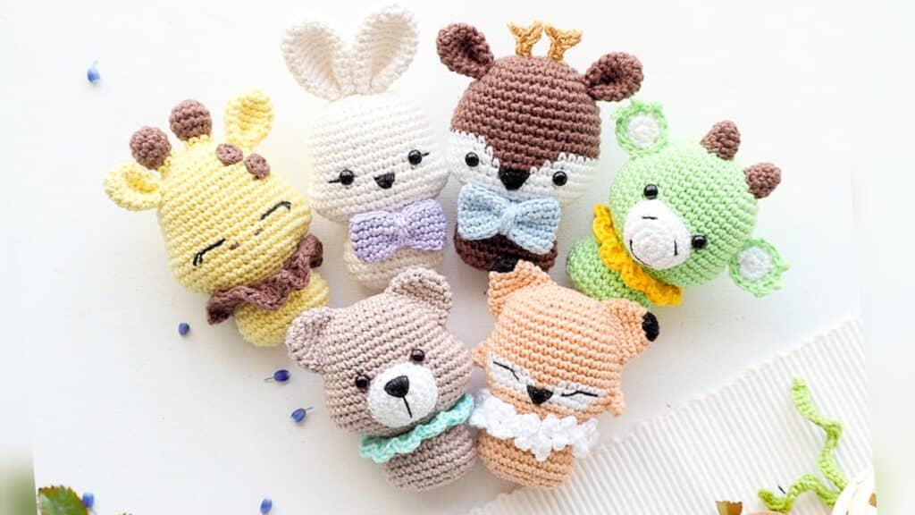 Amigurumis brinquedos mini