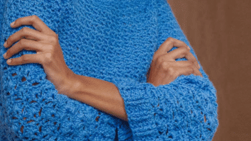 Blusa Aruba- O azul perfeito para esse invern