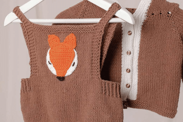 Conjunto Raposinha Infantil – Fio Balloon