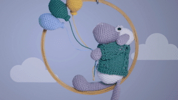 Amigurumi Carneiro e Balões no Bastidor – Fio Balloon Amigo