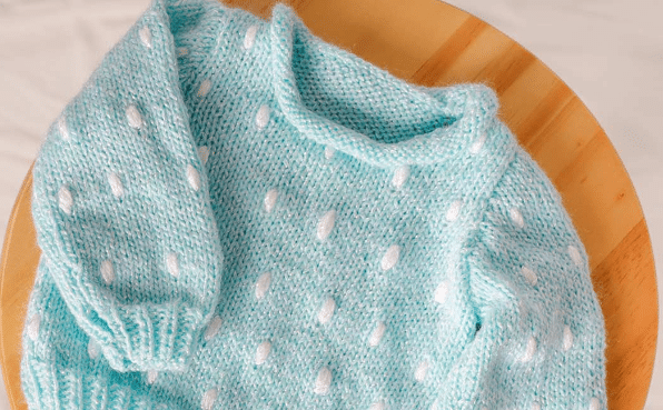 Blusa infantil com poás Perfeita para Seu Neném!