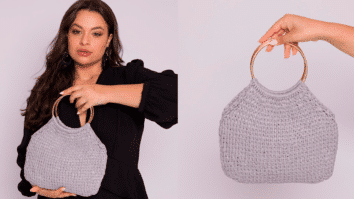 Bolsa em Crochê Estrela