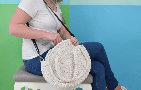 Maxi Bolsa de Crochê