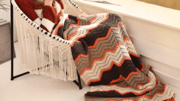 Manta de Crochê Ecosoft Euroroma