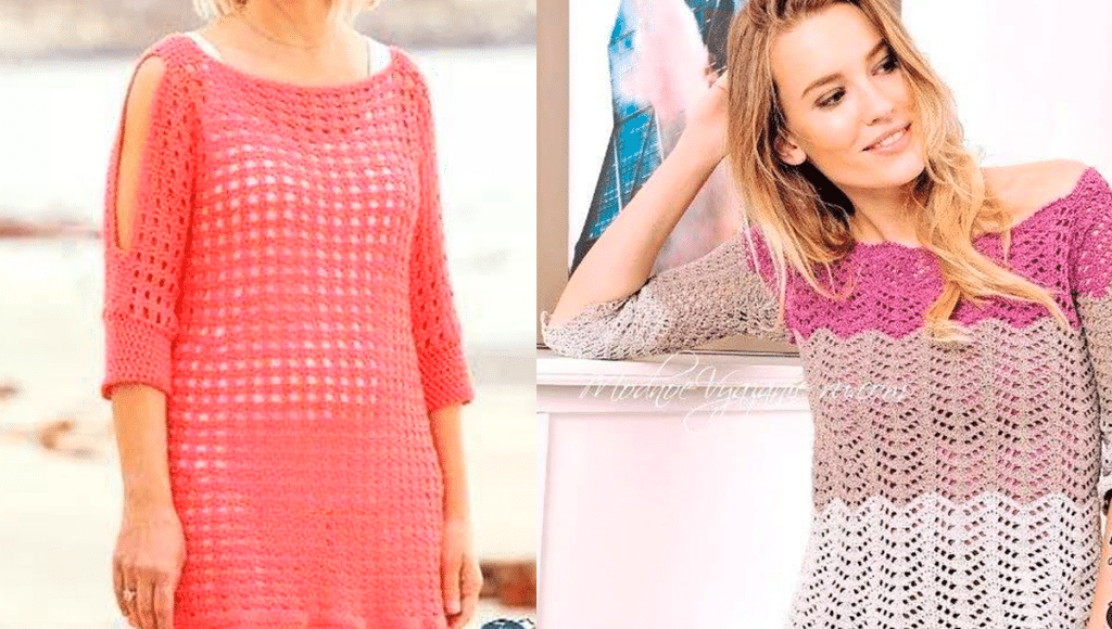 Blusas em Crochê Muito Bonitas