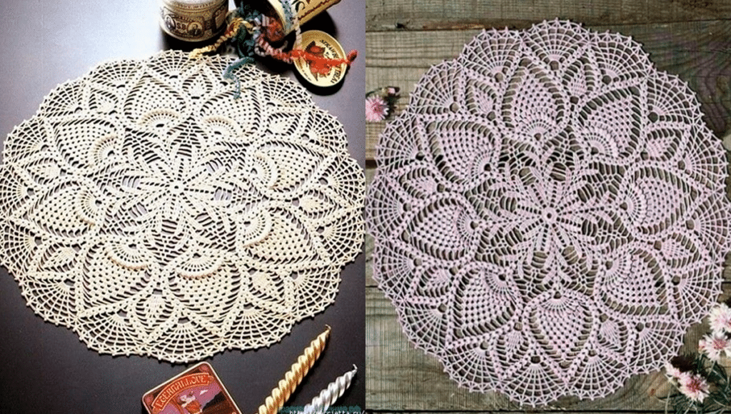 Toalhas de Mesa em Crochê
