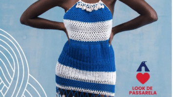 Vestido de Crochê Caminho das Águas 