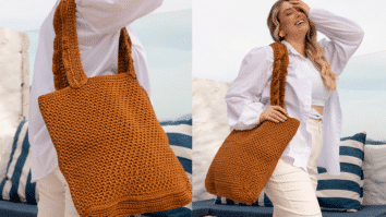 Bolsa de Crochê Cobre