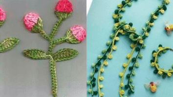Flores em Crochê para Aplicação