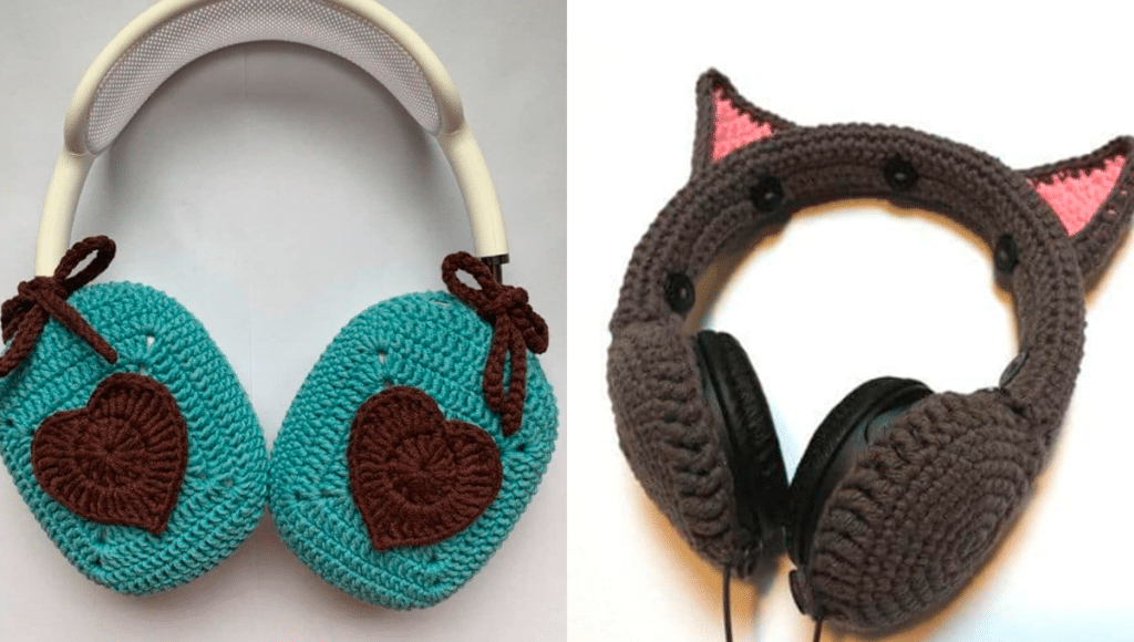 Revestindo Fones de Ouvido com Crochê
