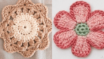 Flores em Crochê Fáceis e Lindas