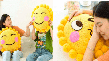 Almofadas de Crochê Smile