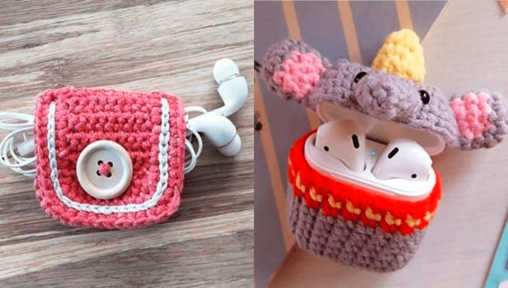 Capinhas de Crochê para Fones de Ouvido