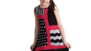 Vestido Infantil de Crochê