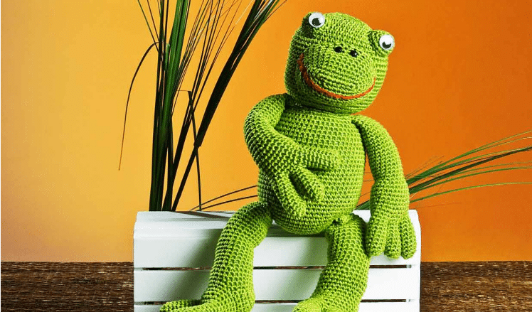 Amigurumi Sapo em crochê