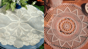 Centros de Mesa em Crochê Belíssimo Com Gráficos Grátis Pt 4