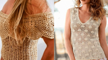 Blusas de Crochê para o Verão 2024 - 30 Modelos Simples Pt 7