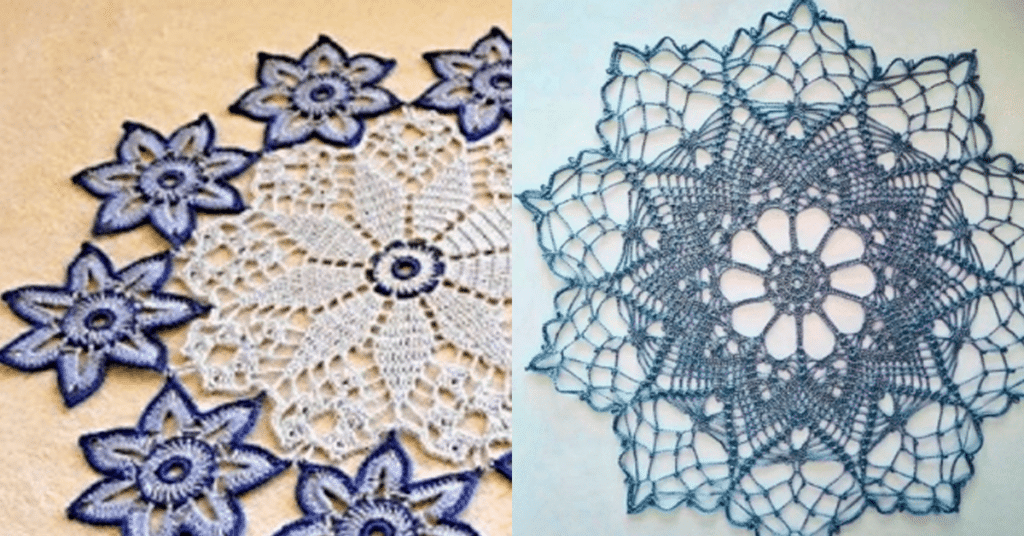 Centros de Mesa de Crochê Redondos com Gráfico: 25 Ideias Fantásticas para Copiar - 1