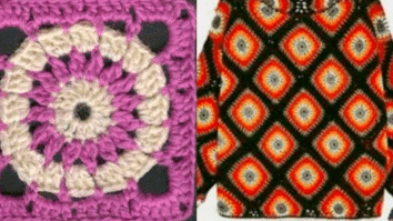Blusas de Croche Modernas: Squares Quadrados para Criar a Sua Pt 1