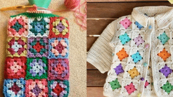 Diy - Faça Fácil com Quadradinhos de Crochê - Granny Squares Pt 1