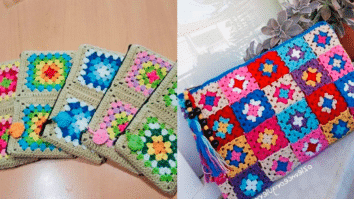 Diy - Faça Fácil com Quadradinhos de Crochê - Granny Squares Pt 2