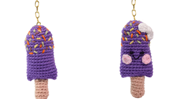 Amigurumi Chaveiro Picolé Passo a Passo Detalhado