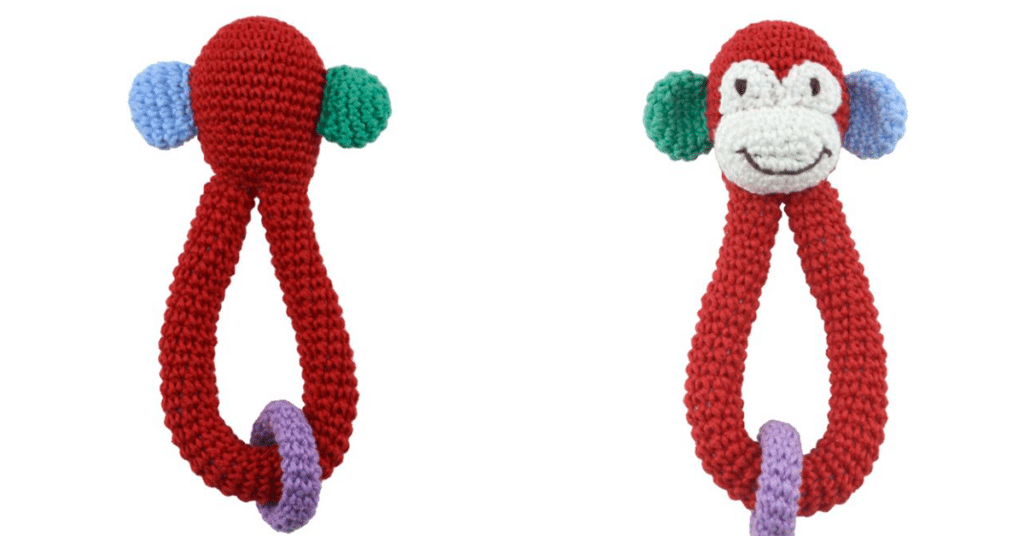 Brinquedo em Crochê para seu Cachorro: Macaco Passo a Passo
