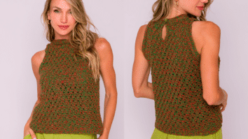 Faça Essa Linda Blusa de Crochê Natalina para Vender