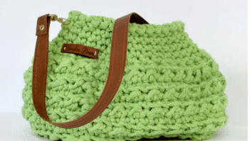 Bolsa de Crochê com Barbante Spesso