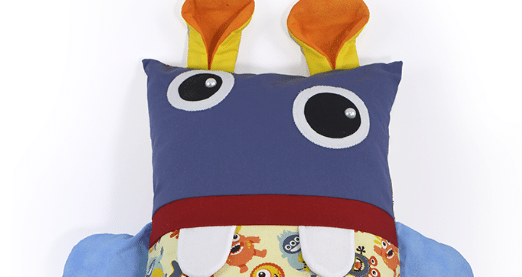 Naninha Monstrinho Patchwork