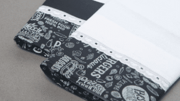 Panos de Copa Black em Patchwork
