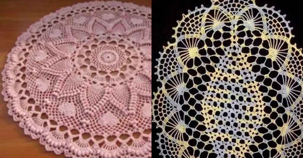 Os Mais Incríveis Centros de Mesa em Crochê com Gráficos