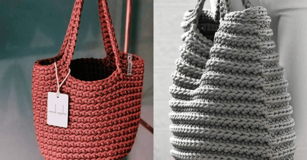 Bolsas de Crochê Modelos Simples para se Inspirar