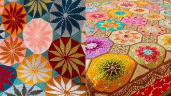Faça Essas Colchas de Crochê Lindíssimas com Gráficos p Copiar