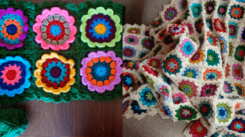 Squares de Crochê com Passo a Passo para Mantas, Colchas e Peseiras